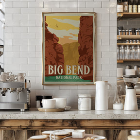 Big Bend National Park Travel Print Poster