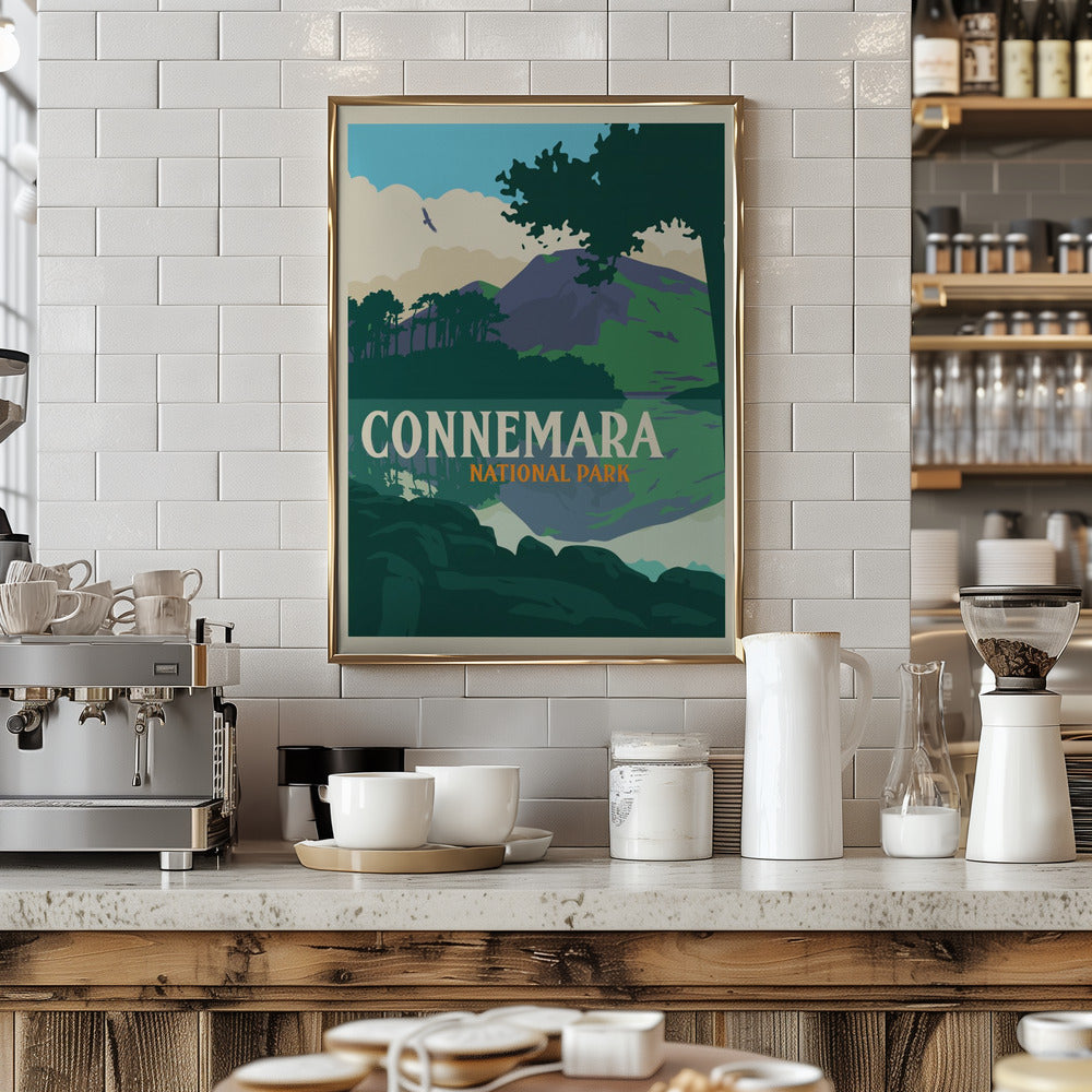 Connemara Travel Print Poster