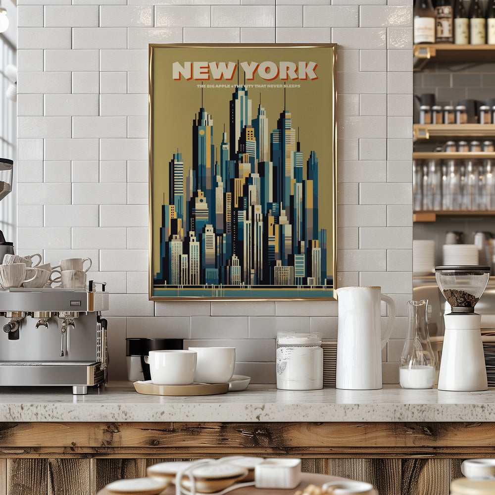 New York Skyline Poster