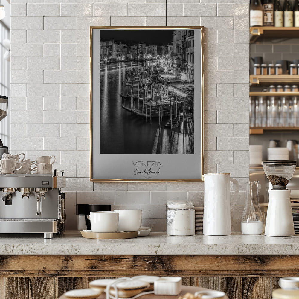 In focus: VENICE View from Rialto Bridge Poster