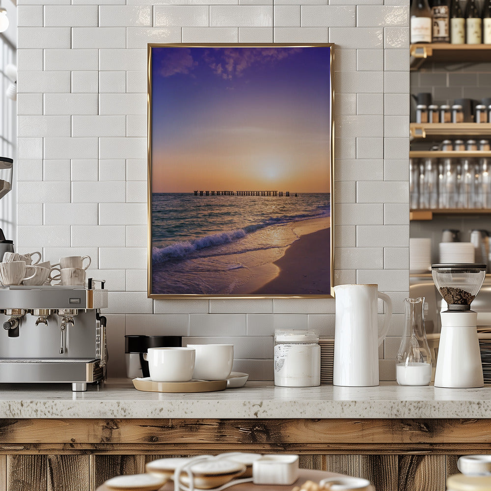 Gasparilla Island Sunset Poster