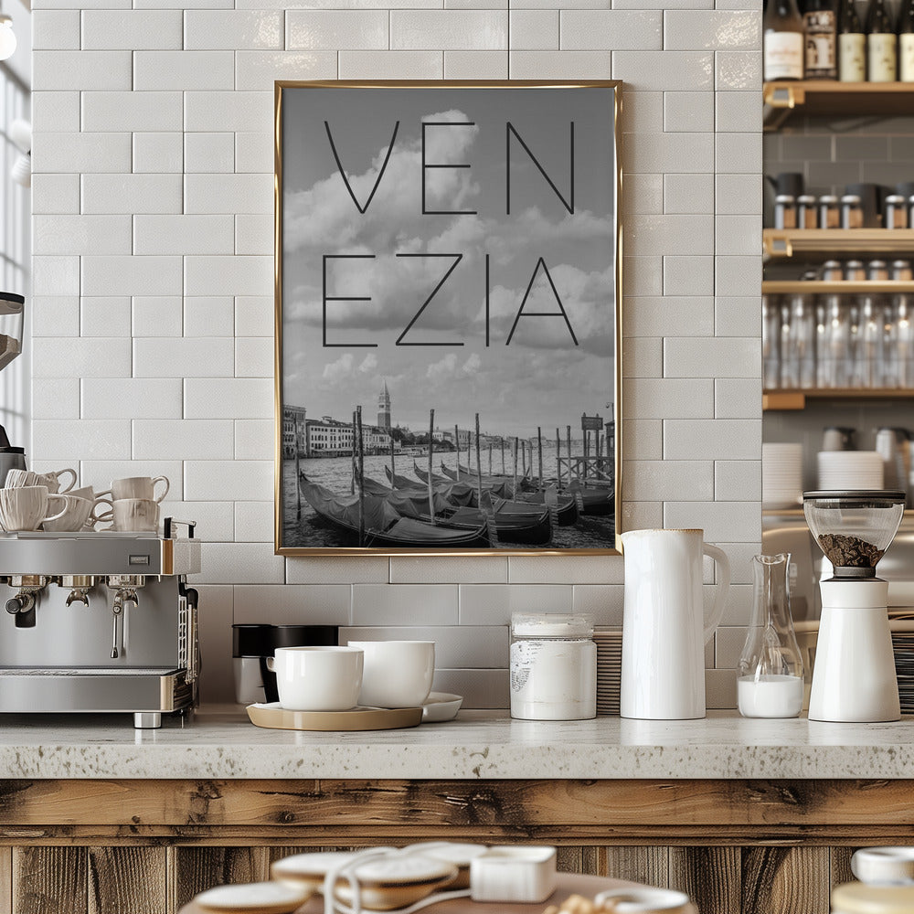 Venice Grand Canal and St Marks Campanile | Text and Skyline