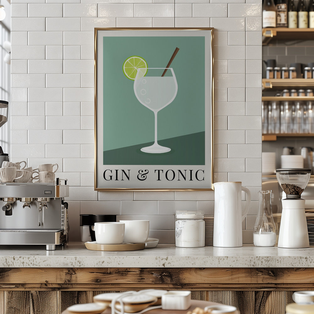 Gin &amp; Tonic Poster