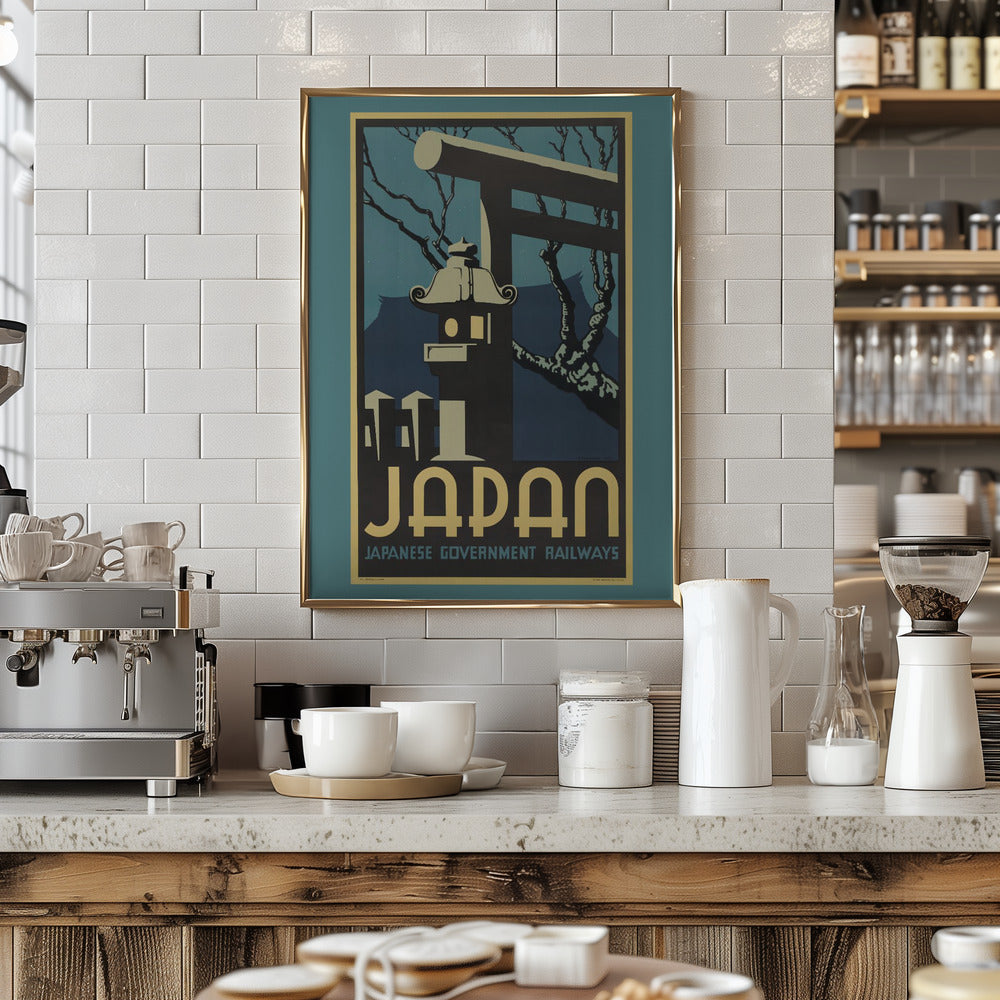 Japan - Japanese Government Railways Poster