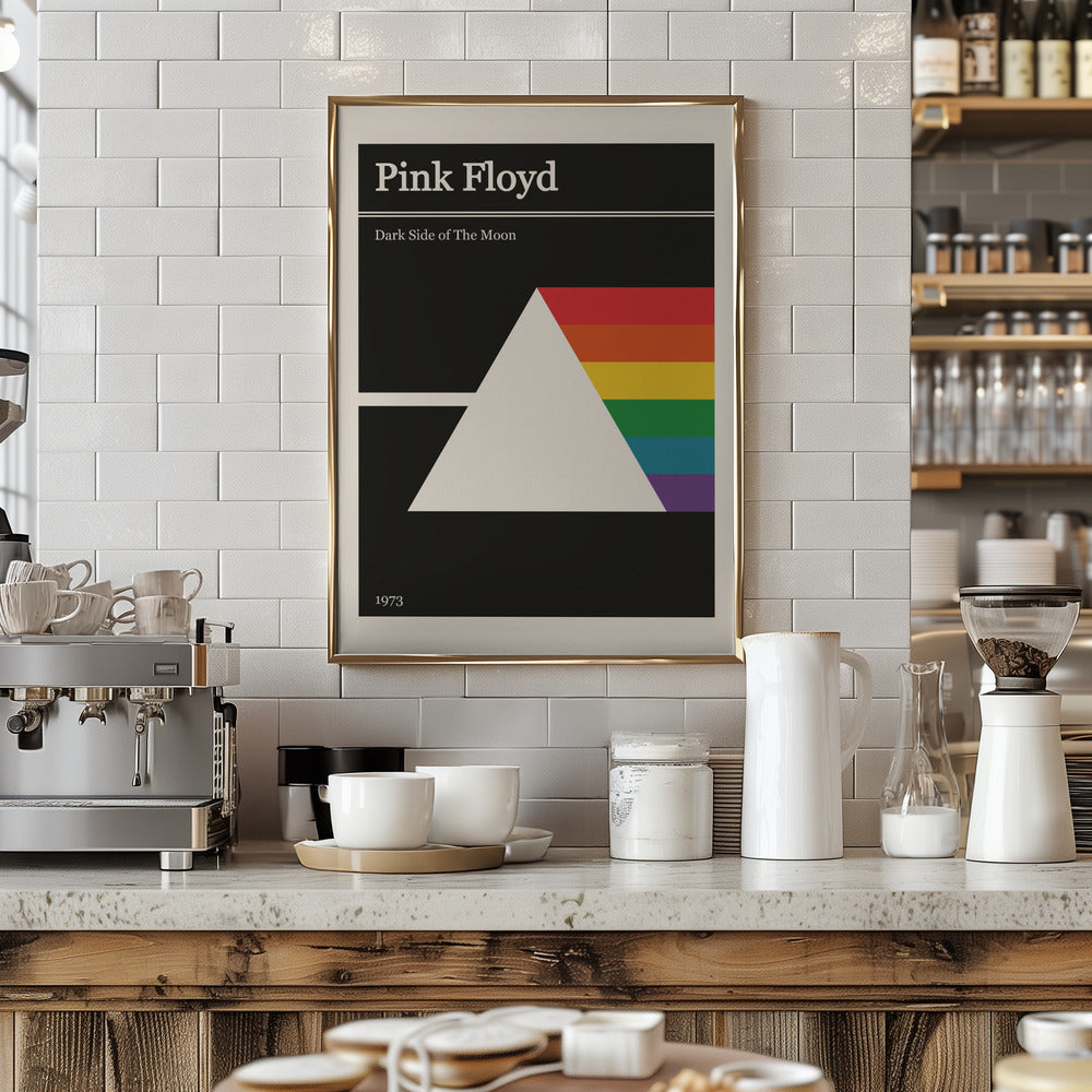 Pink Floyd Retro Gig Poster Poster