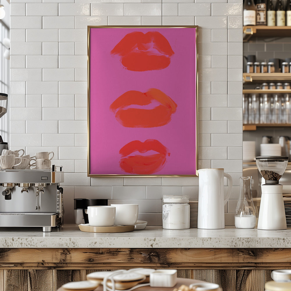 Lips Poster