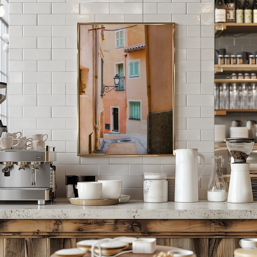 Coral Cote d Azur | Menton | South of France Poster