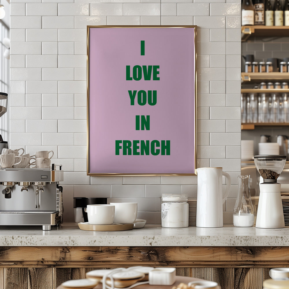 Frenchlovegreen Ratioiso Poster