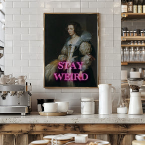 Stayweird Ratioiso Poster