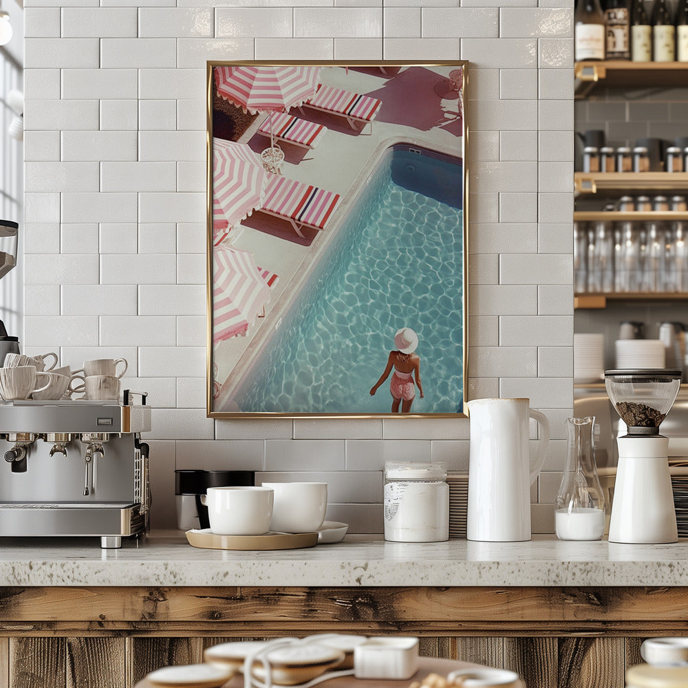 Barbie Core Pool Poster