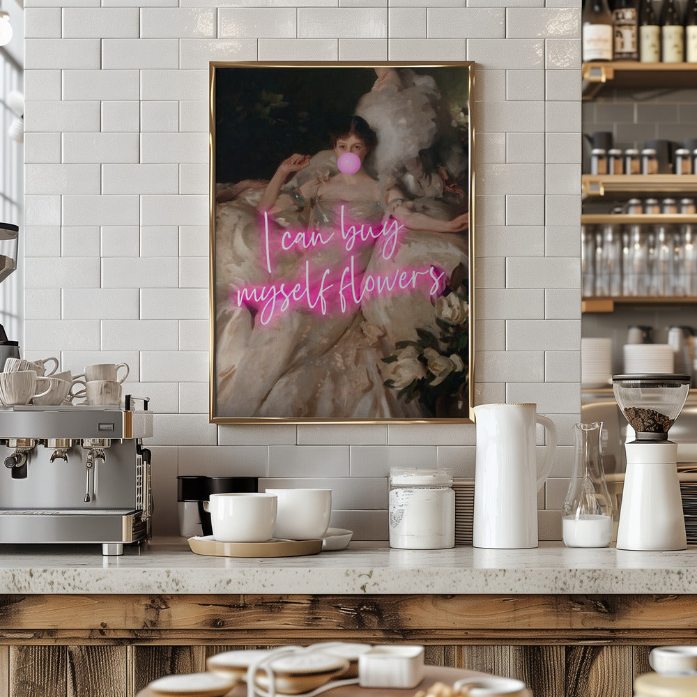 Buymyselfflowers6 Ratioiso Poster