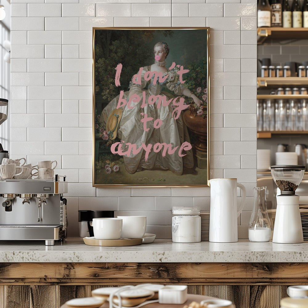 I Dont Belong To Anyone Poster