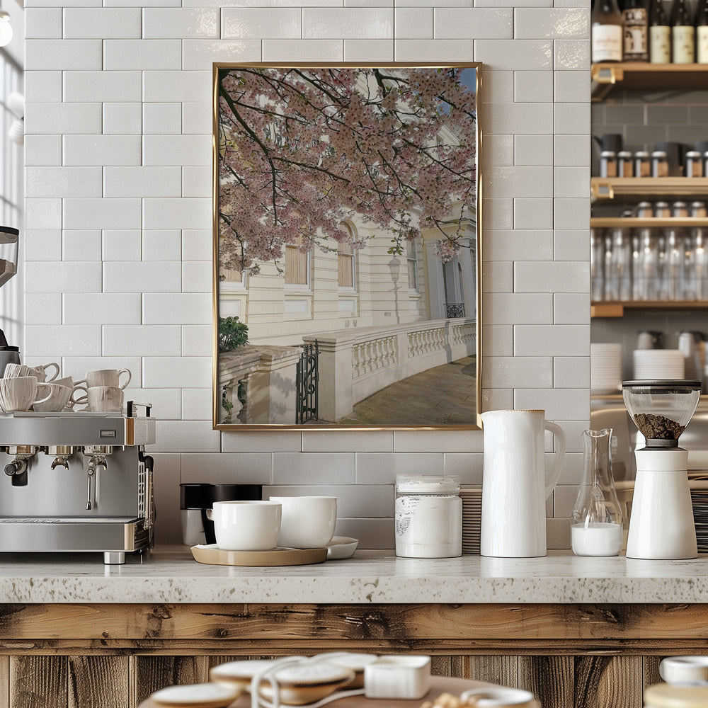 Notting Hill Spring Corner Poster