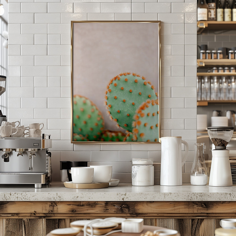 Cacti Pastel Tones Poster