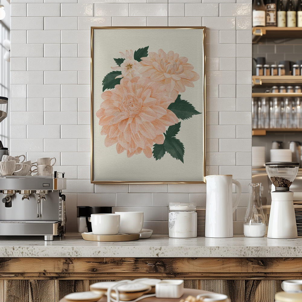 Aqua•real Canvas   Chiffon Poster