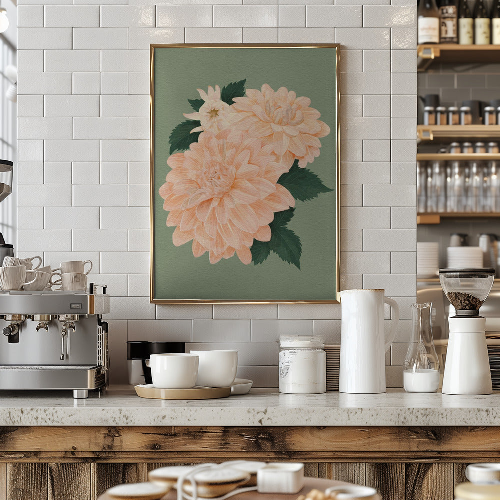 Aqua•real Canvas   Chiffon 2 Poster