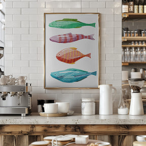 Colorful Fish Poster