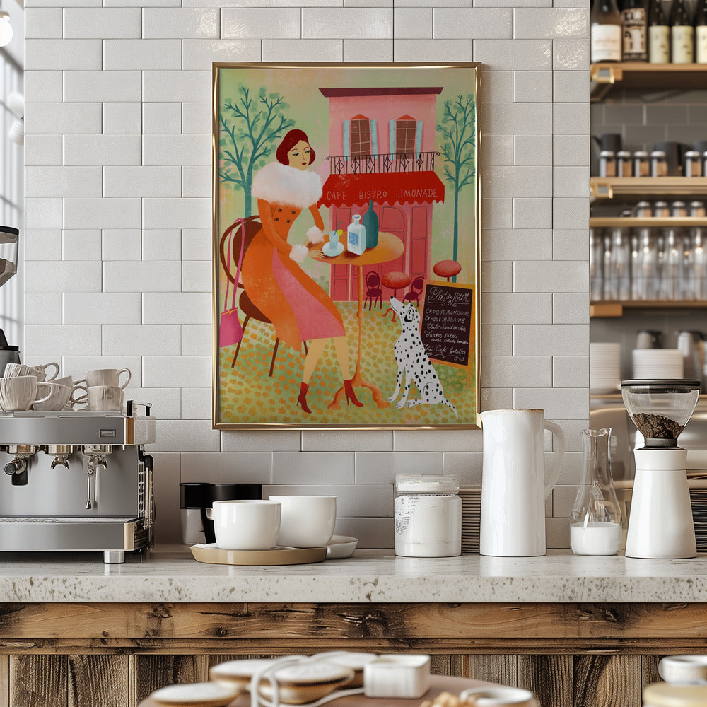 Bistro Anisette Poster