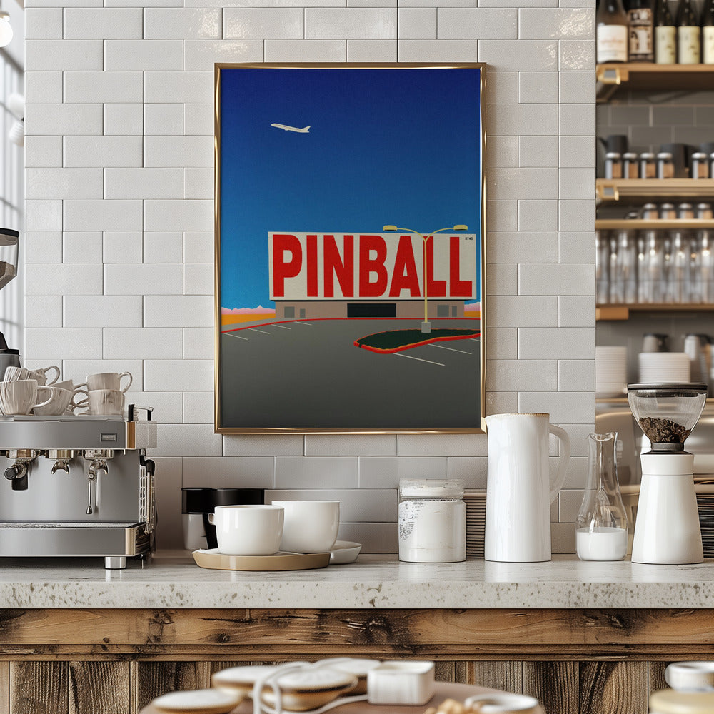 Las Vegas Pinball Poster