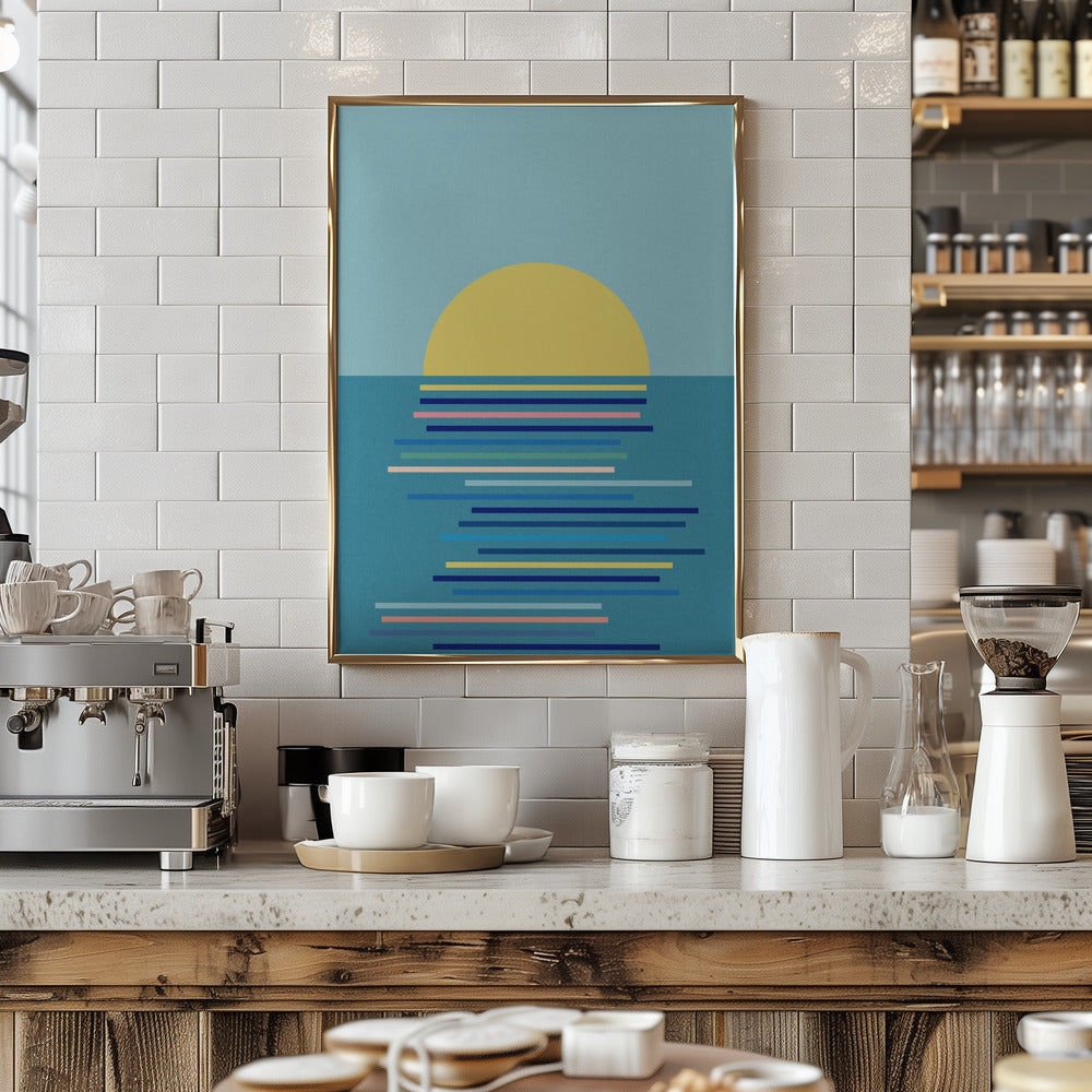 Sunrise In Ahrenshoop Poster