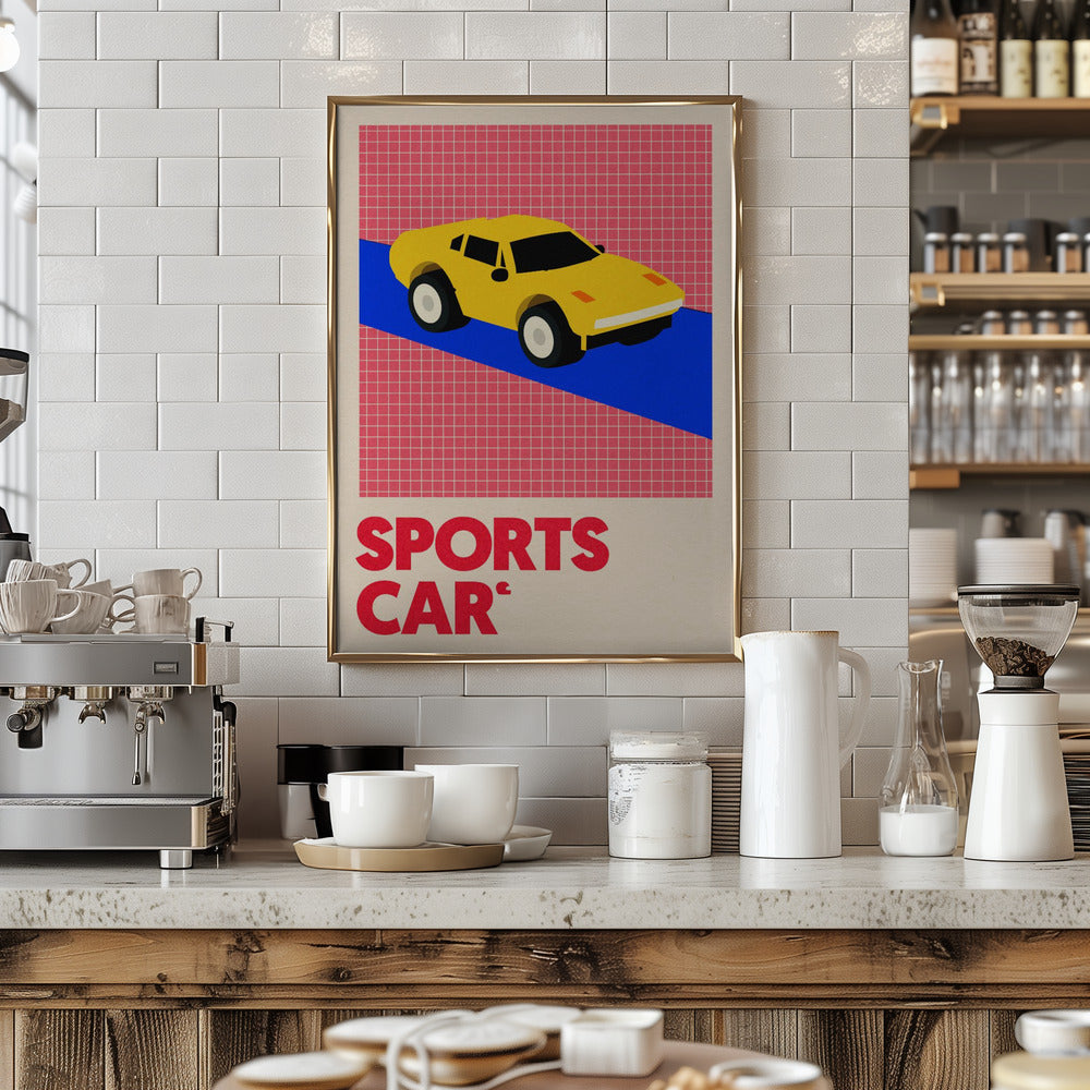 Sports Car Poster