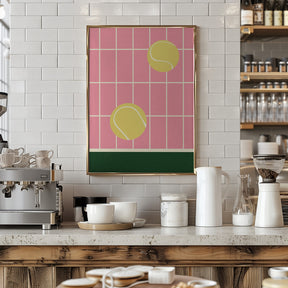 Tennis Kitchen Poster