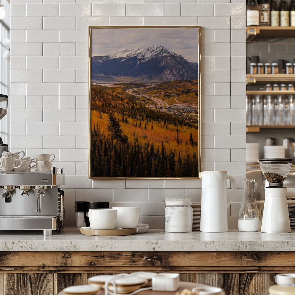 Fall in Silverthorne Poster