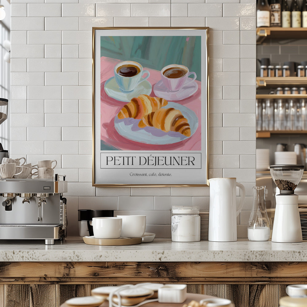 Petit dejeuner Poster