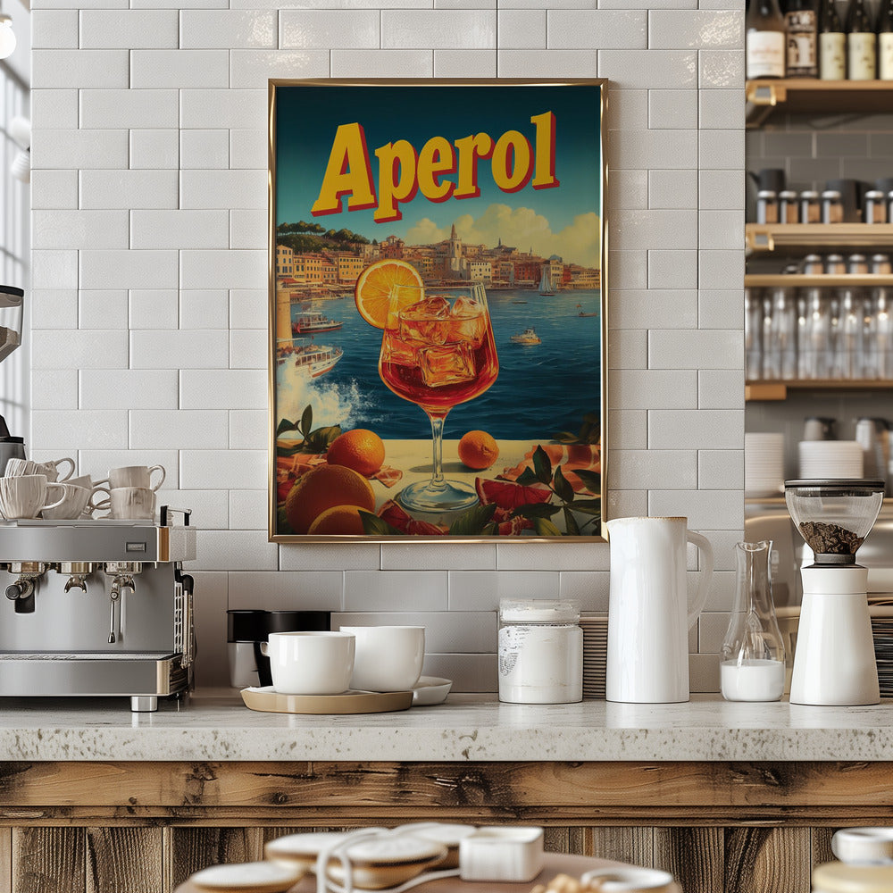 Aperol Vintage Commercial Poster