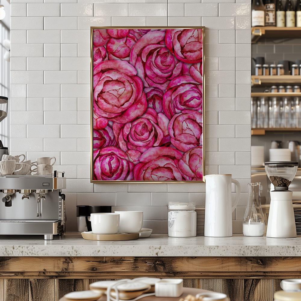 Peonies Poster