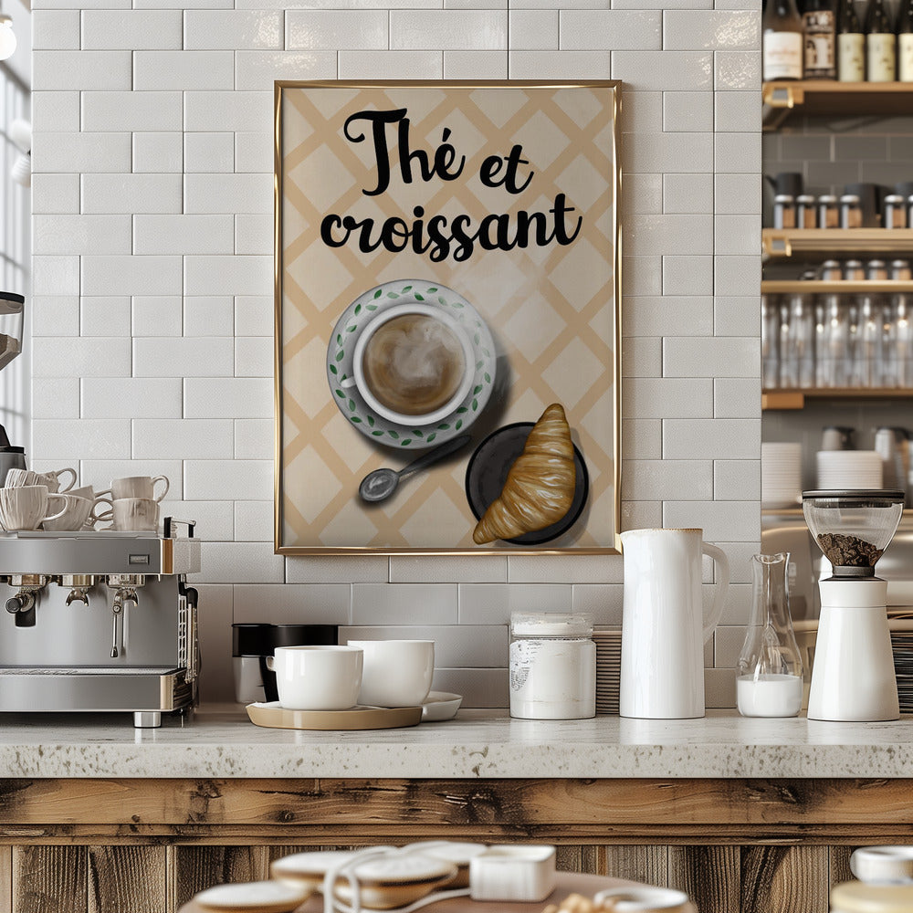 The Et Croissant Poster