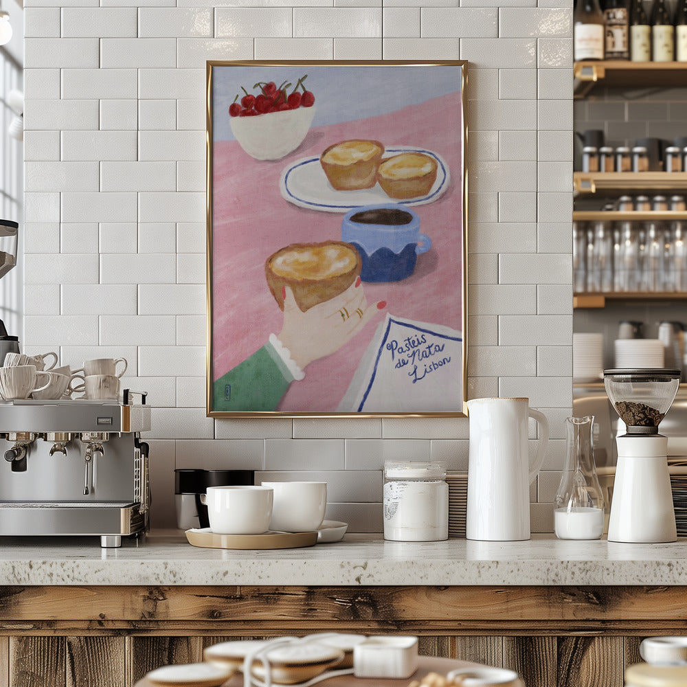 With Love From Lisbon - Food and Travel Art Poster