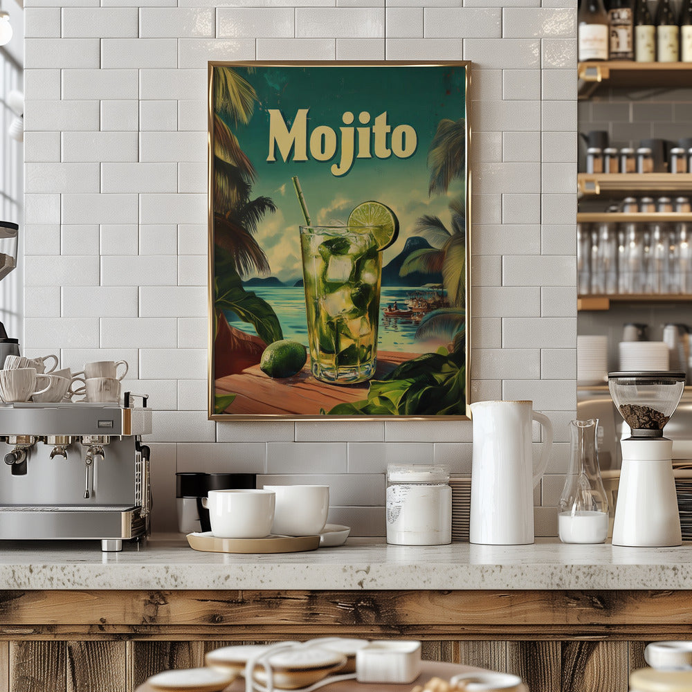 Mojito Vintage Poster