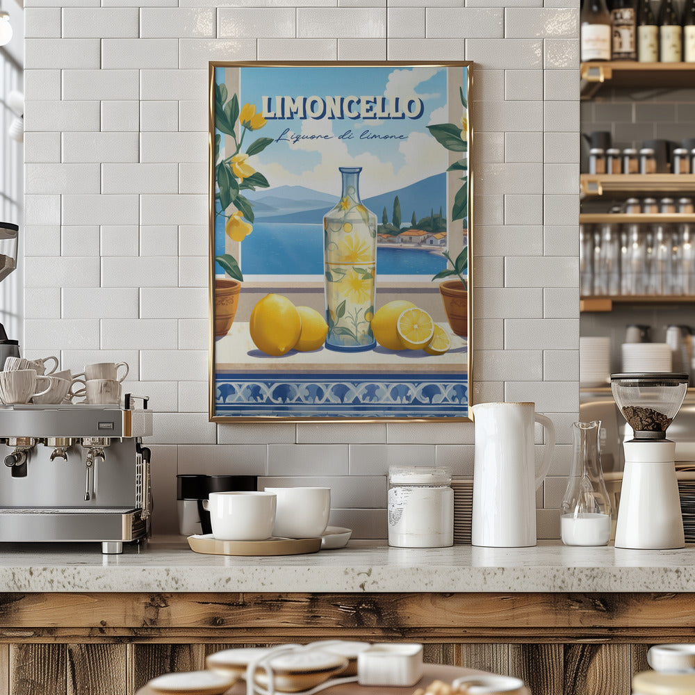 Limoncello Limone Poster