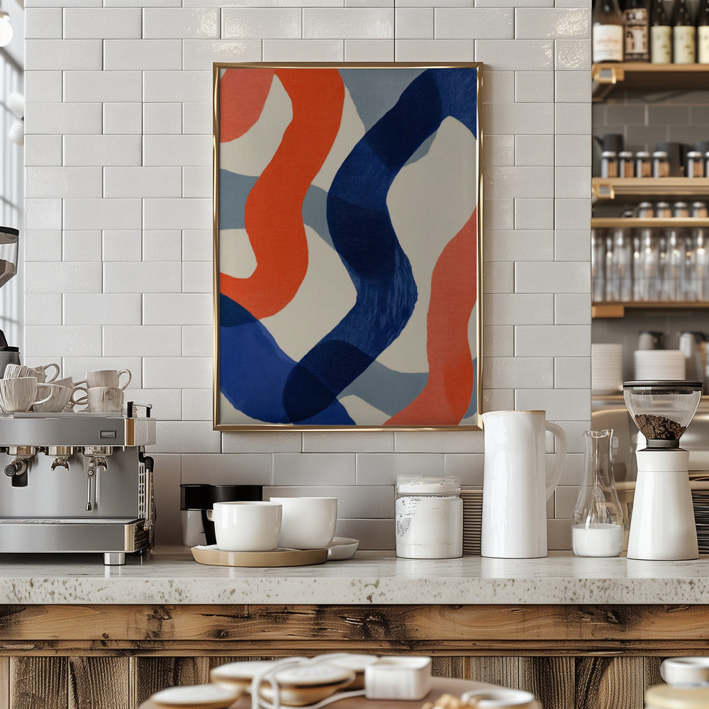 Bold Line Art Poster