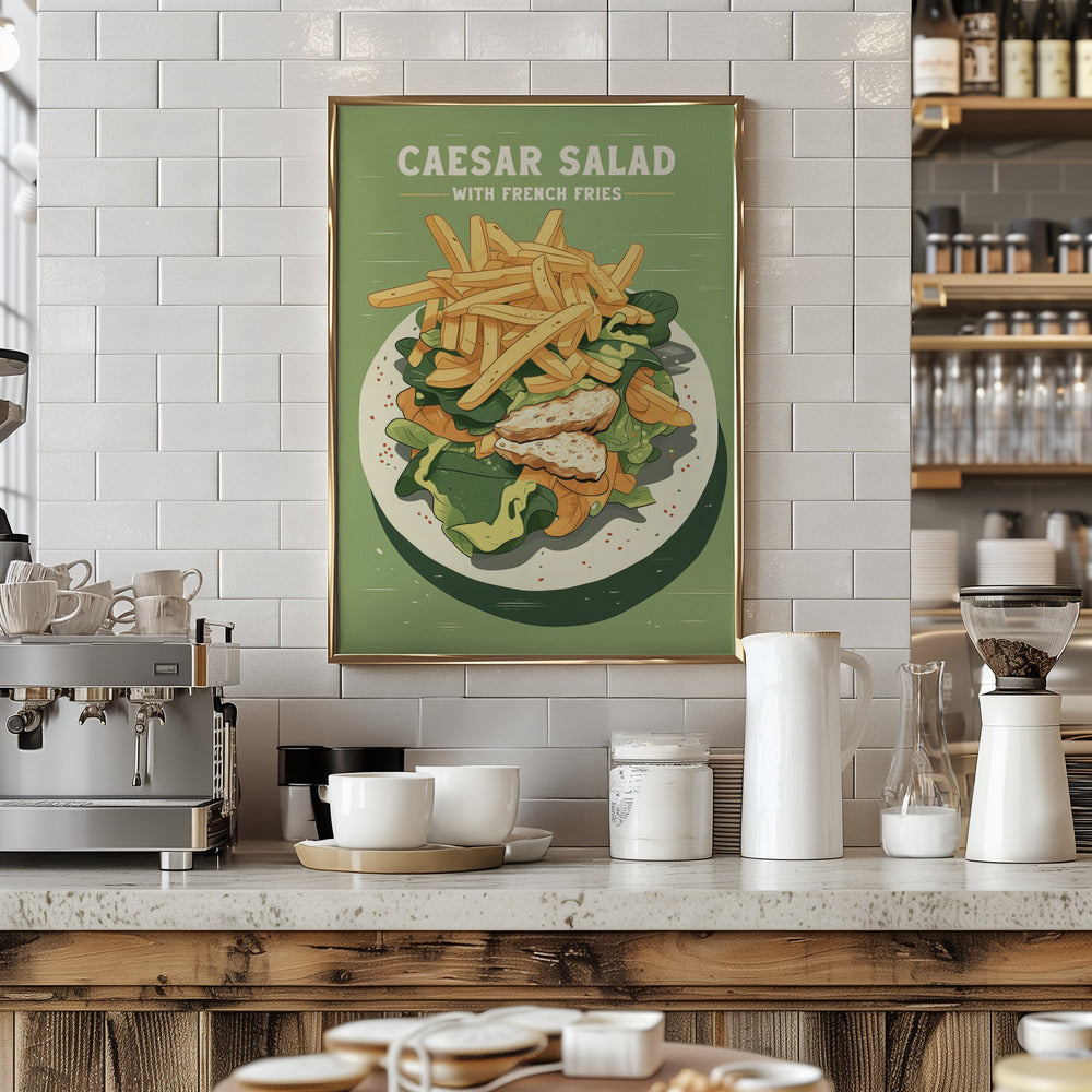 Caesar Salad Poster