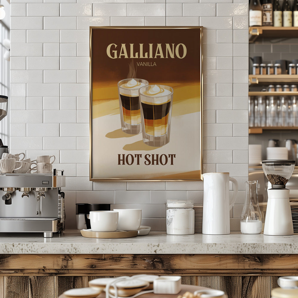 Galliano Hot Shot Poster