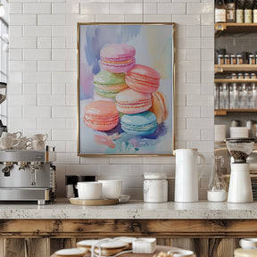 Colorful Macaron Poster