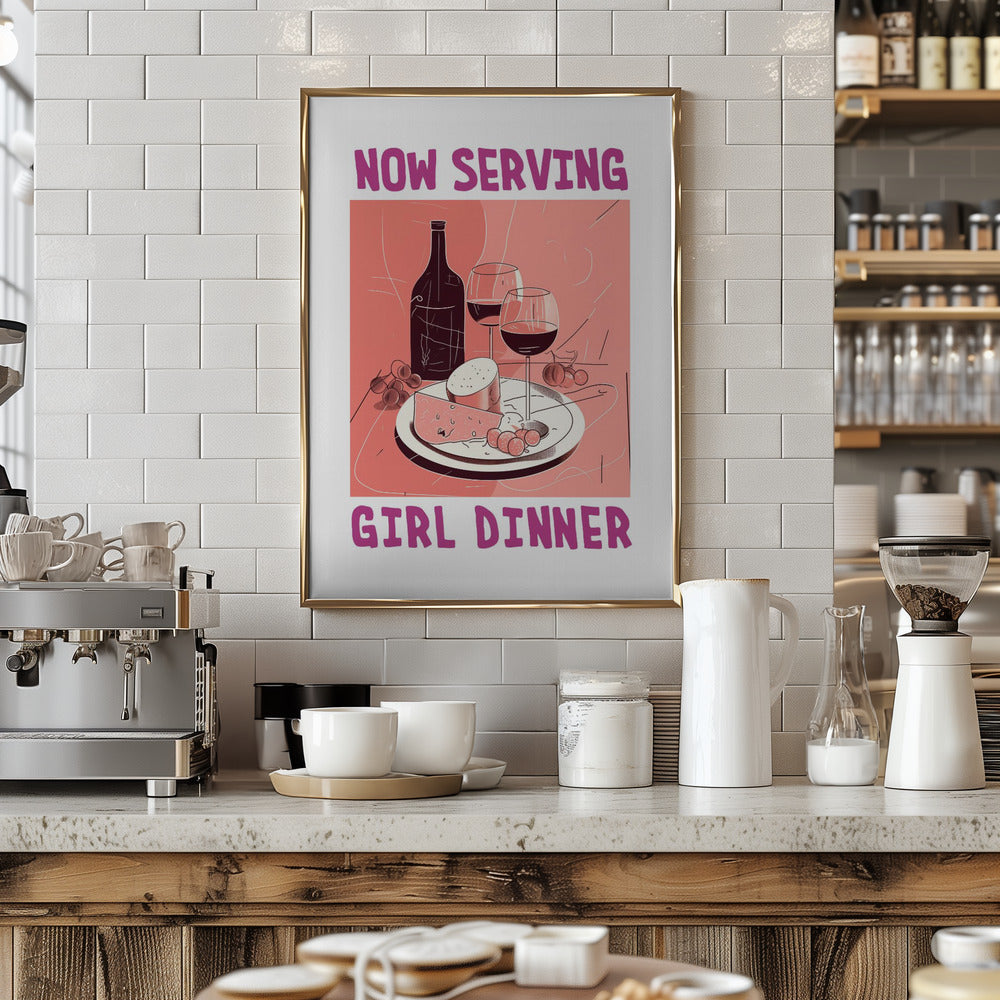 Girl Dinner No 1 Poster