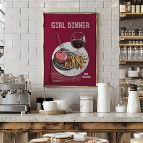 Girl Dinner No 4 Poster