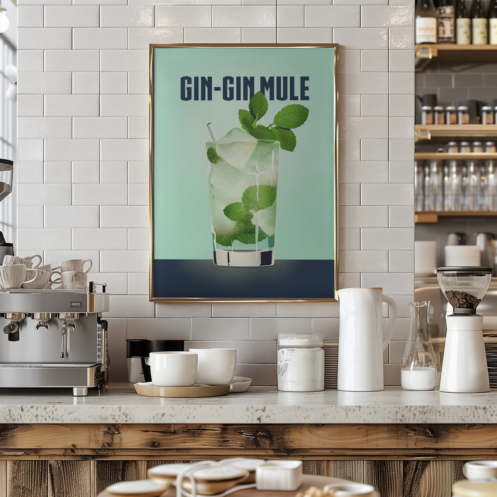 Gin Gin Mule Poster