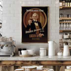 Lager Beer Poster