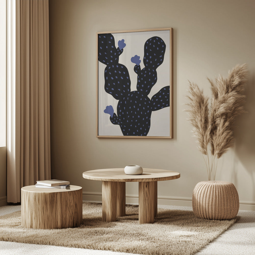 Prickly Pear Cactus Poster