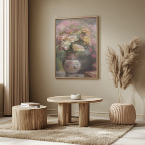 Still life with flowers Poster