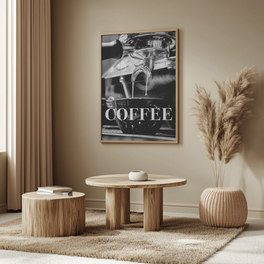 Coffee Text Poster