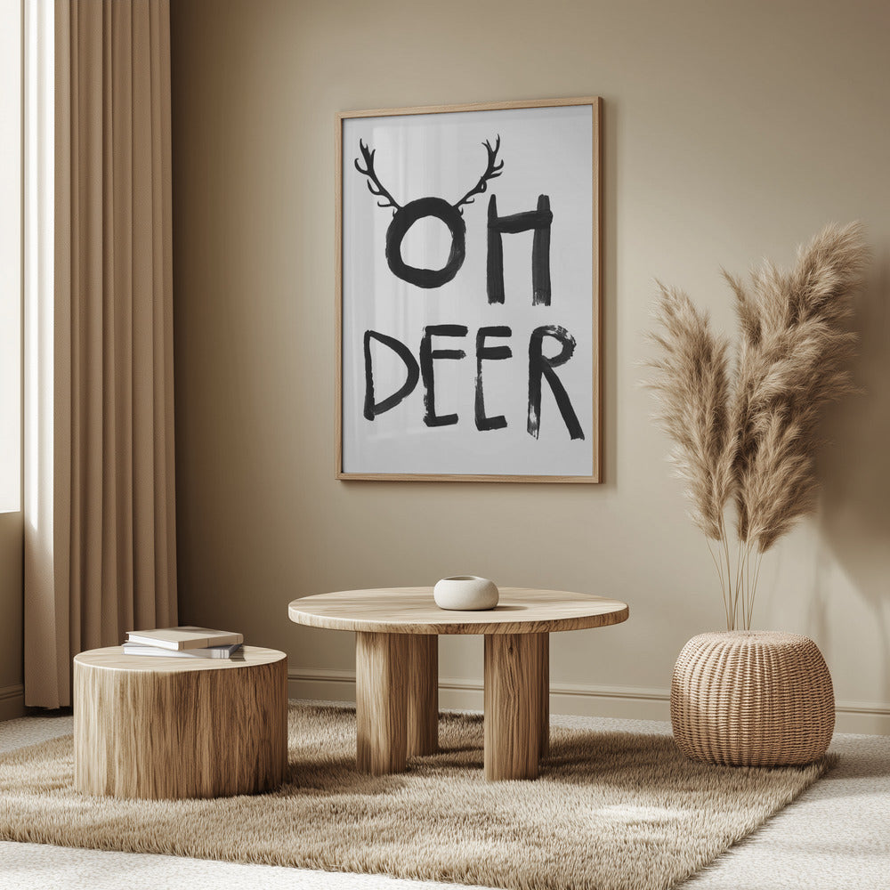 Oh Deer Poster