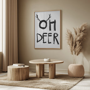 Oh Deer Poster