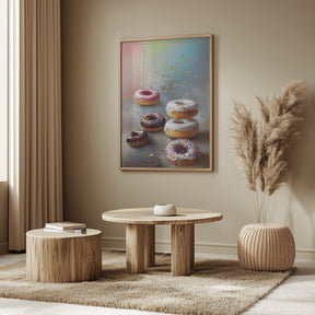 Yummy Donuts Poster