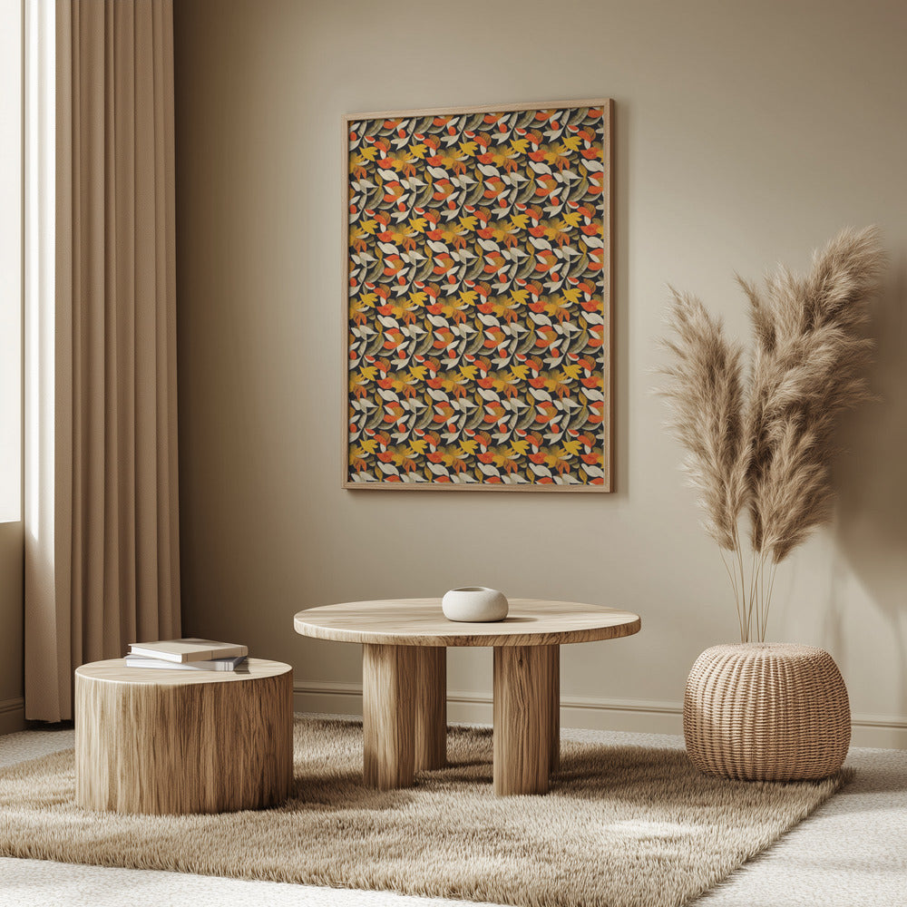 Autumn Pattern Poster