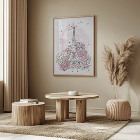 Peony Paris Poster